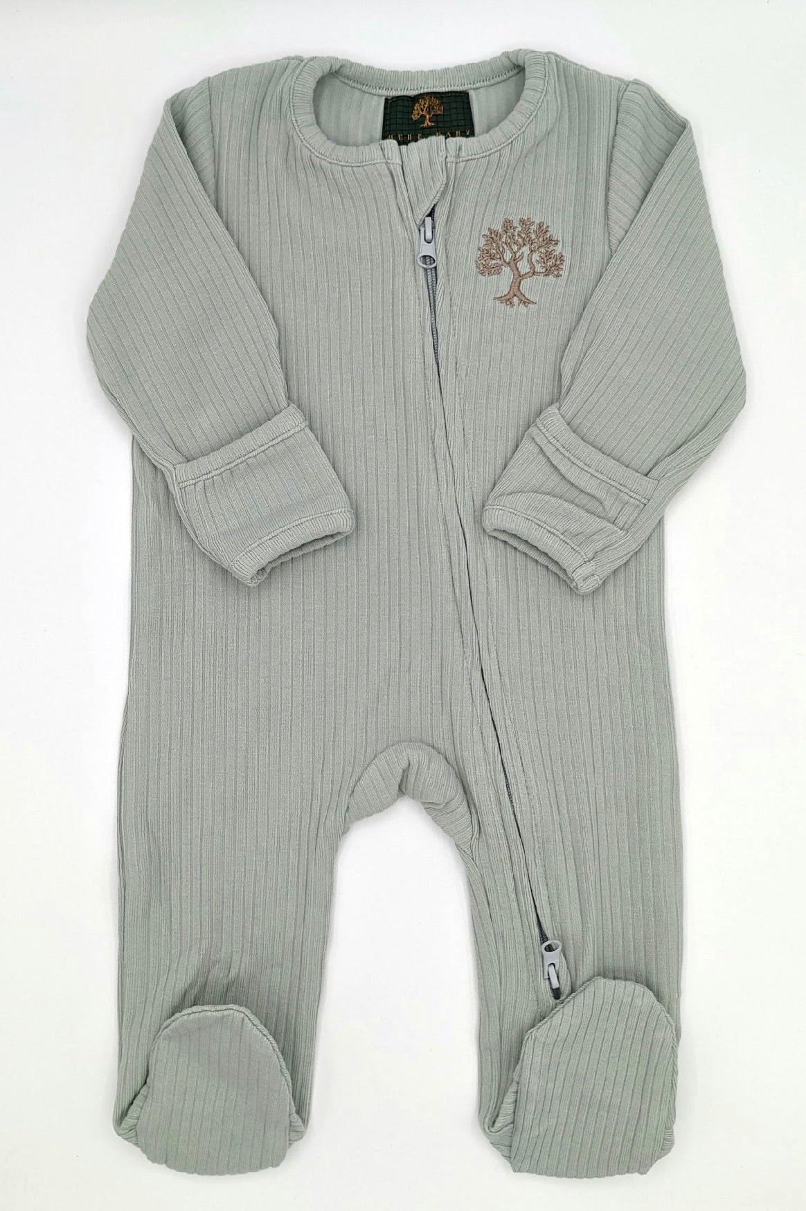 Hebe Baby Snug Footed Long Sleeve Onesies